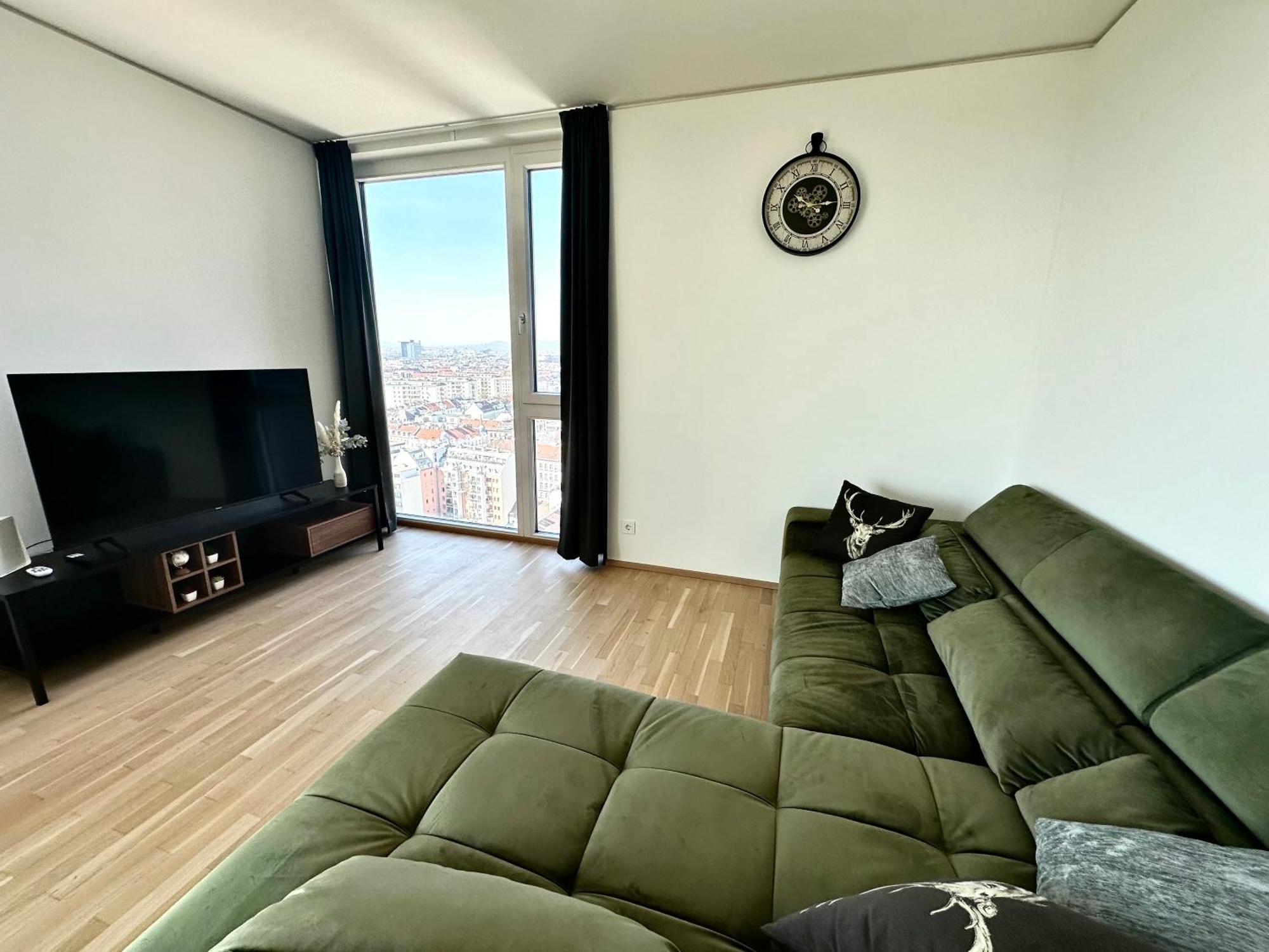 Panorama Sky Apartment I Rooftop Pool I Metro Station Wien Exterior foto